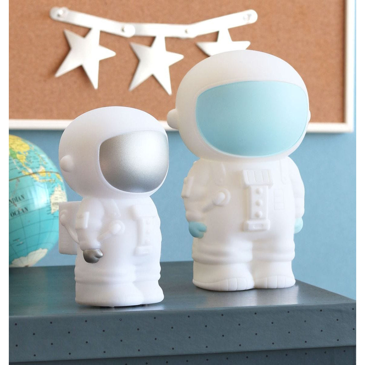A Little Lovely Company Astronaut Night Light - Cute LED Nursery Lamp for Kids Room Decor, Baby Shower Gift & Bedtime Story Companion
