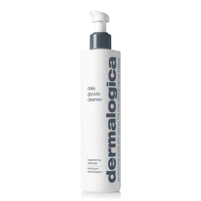 Dermalogica Daily Brightening Glycolic AHA Cleanser 150ml - Exfoliating Face Wash for Brighter Skin | Gentle Chemical Exfoliator for Daily Use | Perfect for Morning & Night Skincare Routine