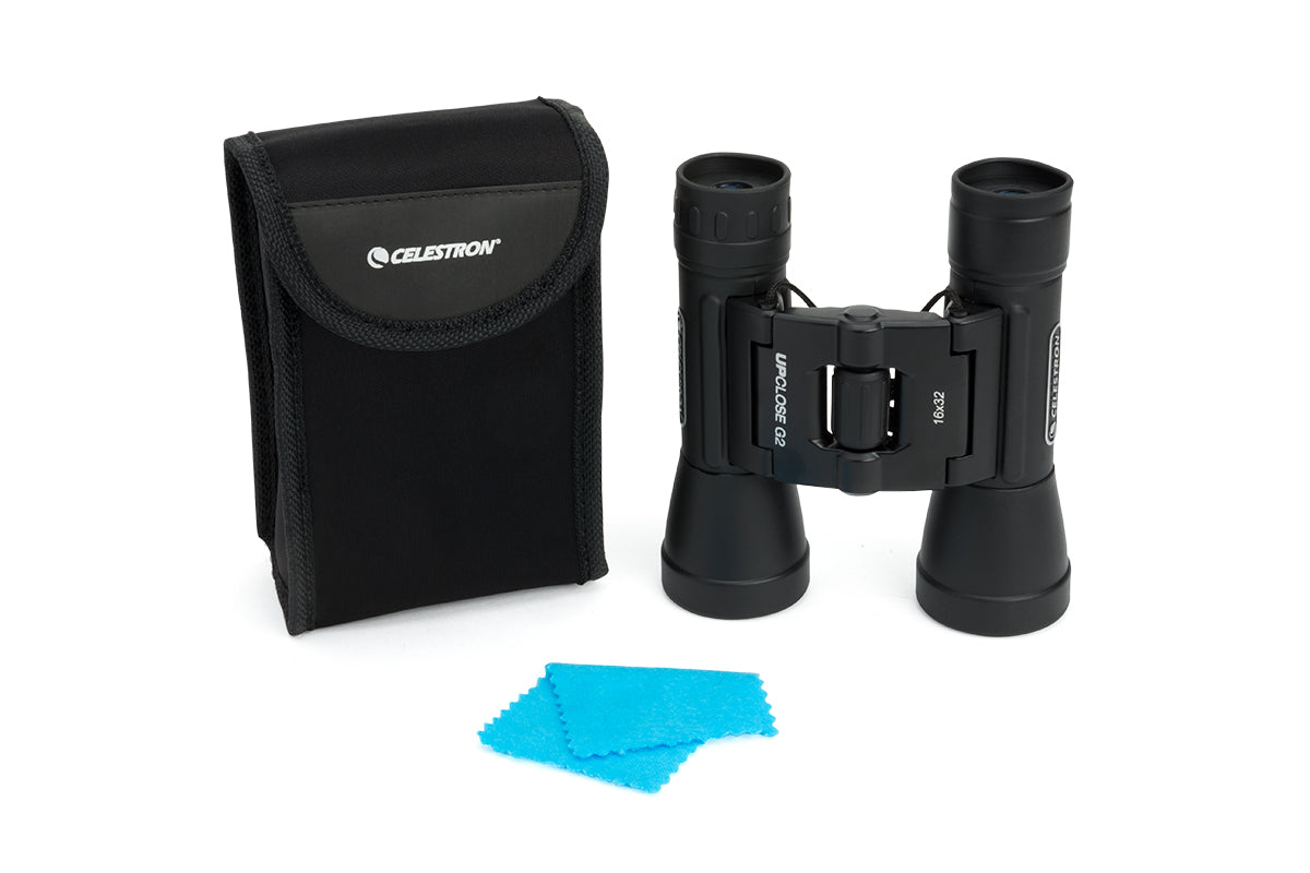 UpClose G2 16x32mm Roof Prism Binoculars - Compact & Lightweight for Bird Watching, Hiking, and Outdoor Adventures (Clamshell Packaging)
