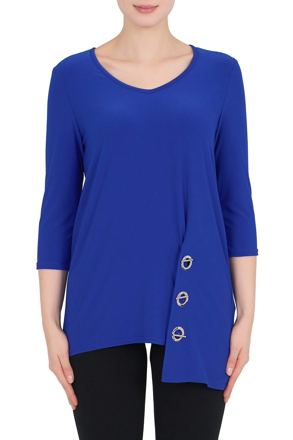 Royal Sapphire Top Style 191080 - Women's Fashion Blouse Spring 2019 Collection | Perfect for Office Wear, Casual Outings & Special Occasions