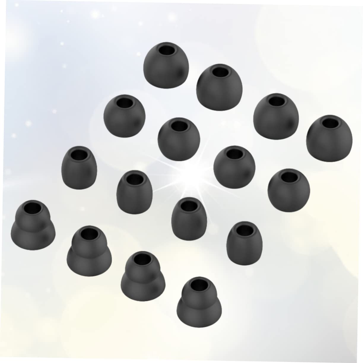 DOITOOL Silicone Earbud Tips for Powerbeats3 - Noise Isolating, Comfortable Ear Cushions for Workout, Running & Gym - Replacement Earbud Covers for Beats by Dre Powerbeats3 Wireless Headphones