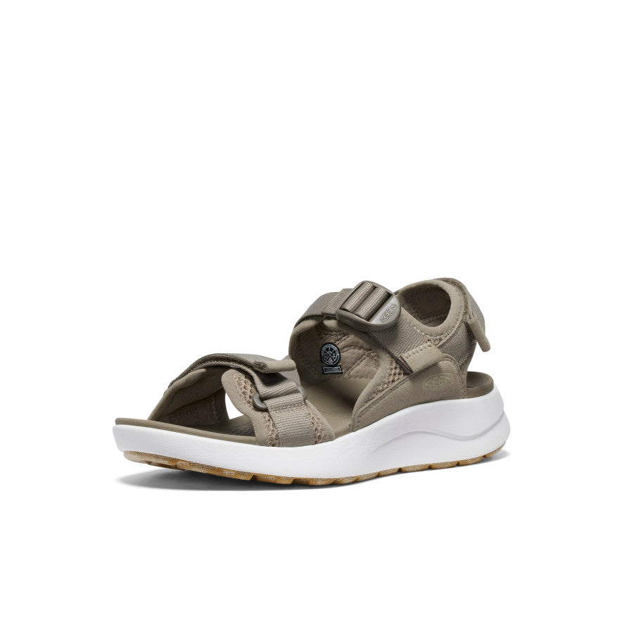 Women's Elle Sport Backstrap Sandal - Comfortable Walking Shoes for Women | Brindle/Star White | Perfect for Beach, Gym & Summer Outdoor Activities
