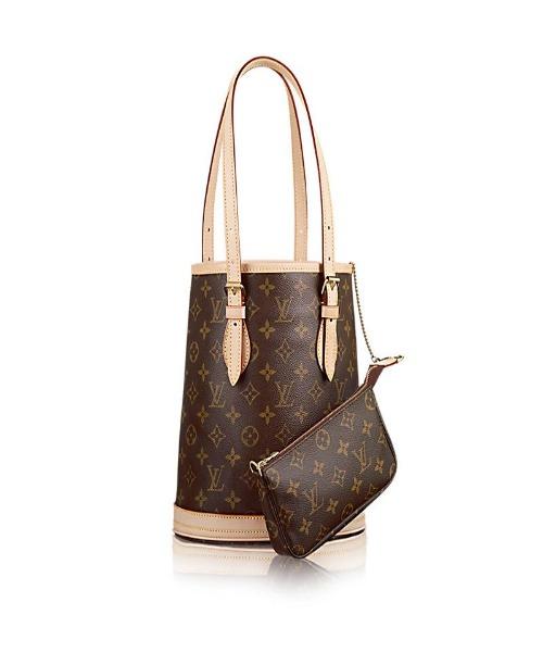 Authentic LV Petit Bucket Bag Monogram Canvas Crossbody Purse - Perfect for Everyday Use, Travel & Fashion Accessories