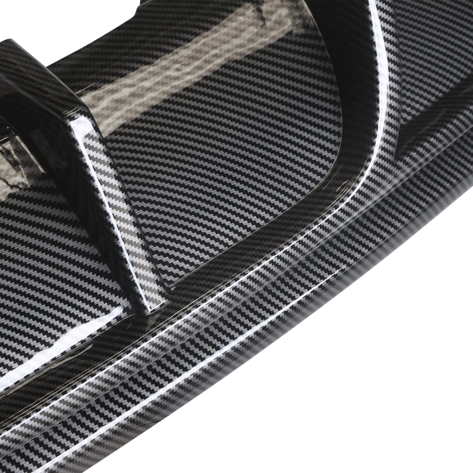 NINTE Carbon Fiber Rear Diffuser for 2014-2016 Lexus IS250 IS350 IS200t - Rear Bumper Lip Spoiler & Splitter - Enhance Style & Aerodynamics for Street & Track Performance
