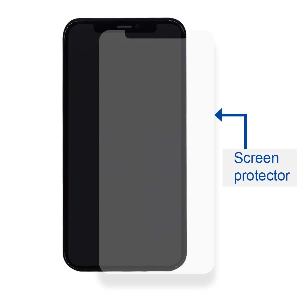 iPhone Xs Max OLED Screen Replacement - 6.5 Inch Touch Screen with Repair Tools & Waterproof Adhesive (Model A1921, A2101-2104) | DIY Fix for Cracked/Damaged Display | Perfect for Home Repair & Phone Restoration
