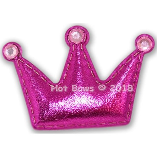 Pink Fun Hair Bow Crown - Elegant Headband for Girls, Women, Parties & Special Occasions