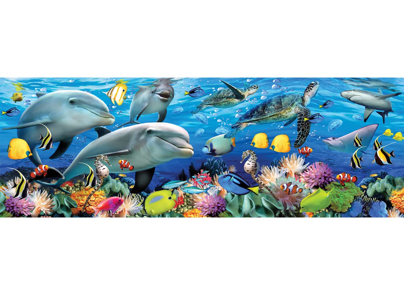 Anatolian Puzzle - 1000 Piece Undersea Ocean Jigsaw Puzzle for Adults & Teens, Challenging Marine Life Puzzle Game (#1009) - Perfect for Family Game Nights, Stress Relief & Home Decor