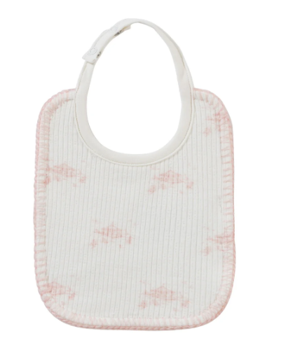 KIPP Carousel Bib - Adjustable Baby Bib for Messy Eaters, Soft & Absorbent, Machine Washable - Perfect for Feeding Time, Toddler Meals & Daycare Use