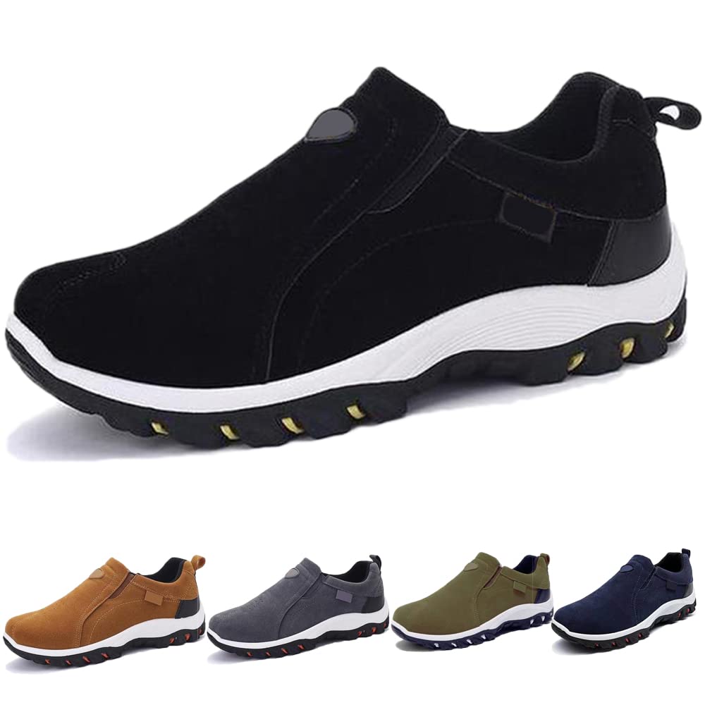 Men's Orthopedic Shoes with Arch Support - Breathable, Lightweight & Non-Slip Hiking Walking Shoes for Outdoor Activities | Perfect for Trail Hiking, Gym Workouts & Daily Comfort