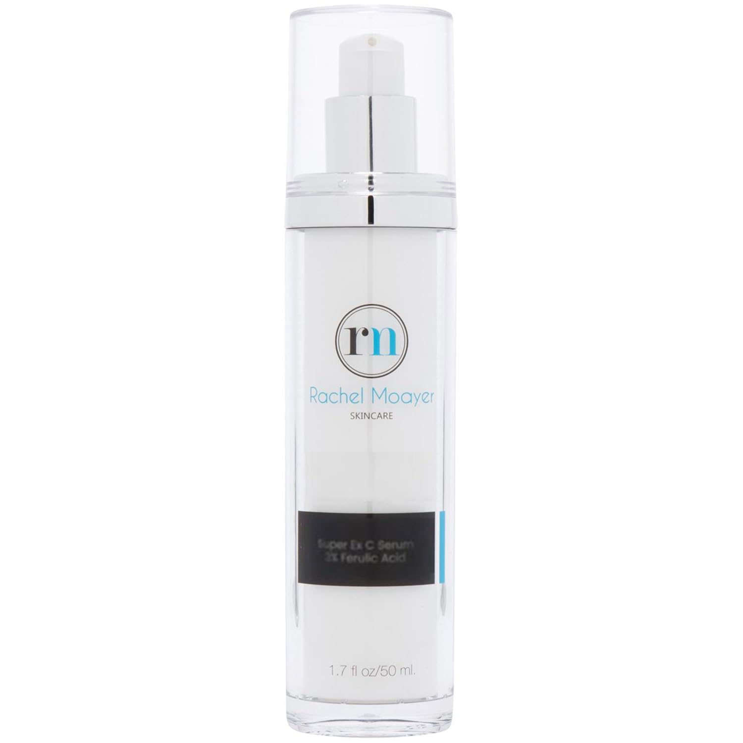 Rachel Moayer Super Ex C Serum with Ferulic Acid - High Potency Vitamin C Face Serum for Brightening, Anti-Aging & Dark Spot Treatment - Fights Free Radicals & Boosts Radiance - Suitable for All Skin Types - Perfect for Daily Skincare Routine & Nighttime Use