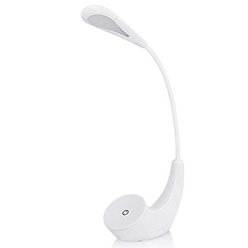 Dimmable LED Desk Lamp with Touch Control - 3W Bright Reading Light, 3 Color Modes & Eye-Caring Diffused Natural Light - Modern Home Office Task Lamp for Studying, Working & Nightstand Use