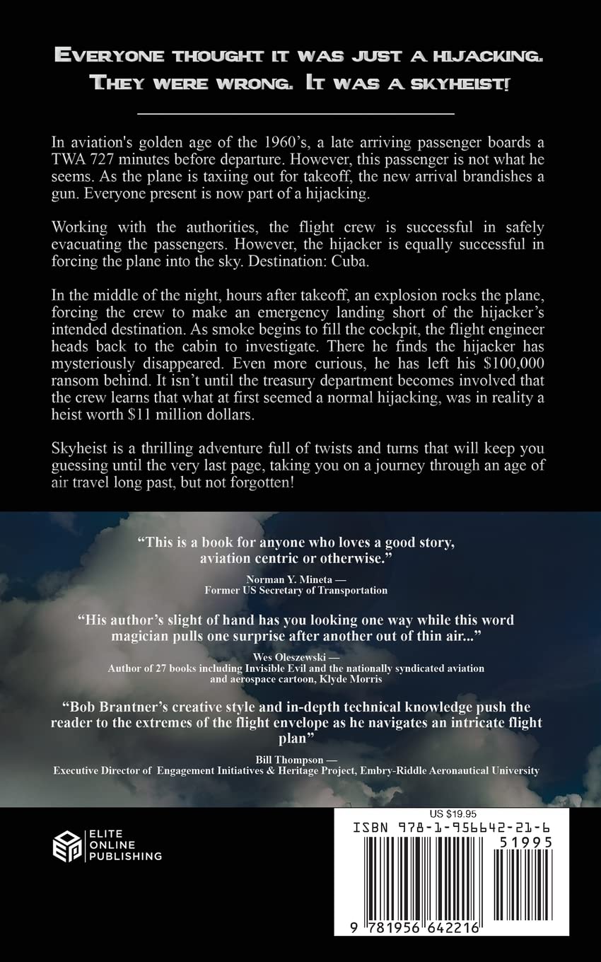 Skyheist: A High-Stakes Aviation Thriller Novel - Perfect for Airplane Travel & Adventure Book Lovers