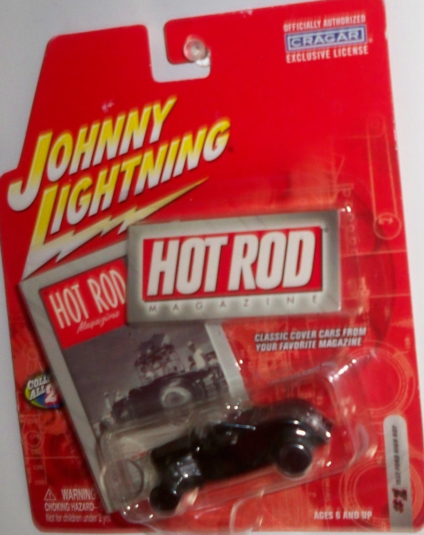 Johnny Lightning 1932 Ford High Boy Diecast Model Car - 1:64 Scale Collectible Hot Rod for Display & Racing - Perfect for Car Enthusiasts & Magazine Feature Collections