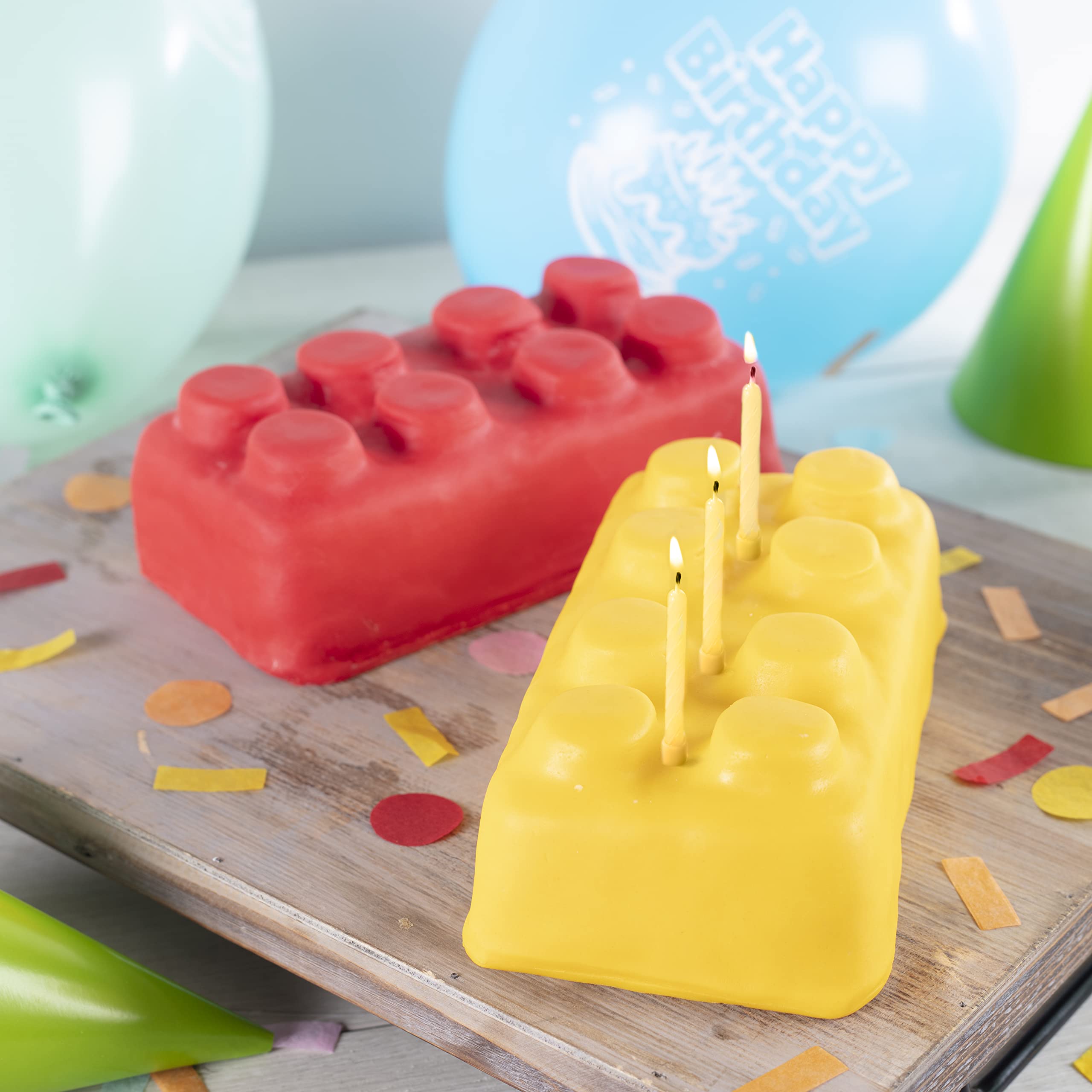 3D Brick Building Cake Pan Mold - 9