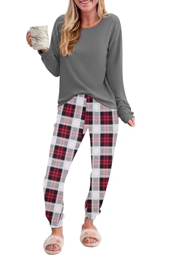 Red and Grey Plaid