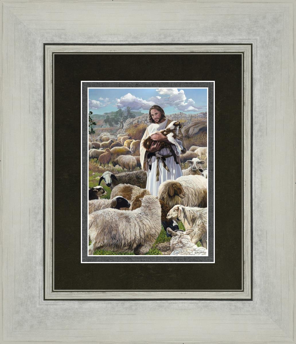 Finding The One By Liz Lemon Swindle - Inspirational Christian Art Print for Home, Office & Gift Giving - Perfect for Weddings, Anniversaries & Spiritual Decor