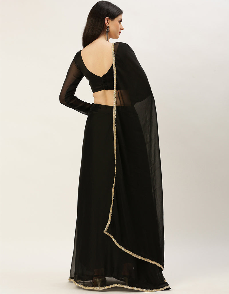 Exquisite Black Rangoli Silk Lehenga Choli for Women - Traditional Indian Bridal Wear for Weddings, Festivals & Special Occasions