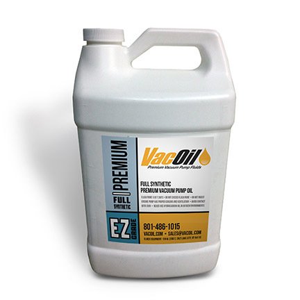 VacOil® Elite Z Grade Vacuum Pump Oil - 1 Gallon for Edwards, Welch, Leybold & Agilent Pumps | High Purity Molecularly Distilled Formula Extends Pump Life | Ideal for Laboratory, HVAC & Industrial Vacuum Systems