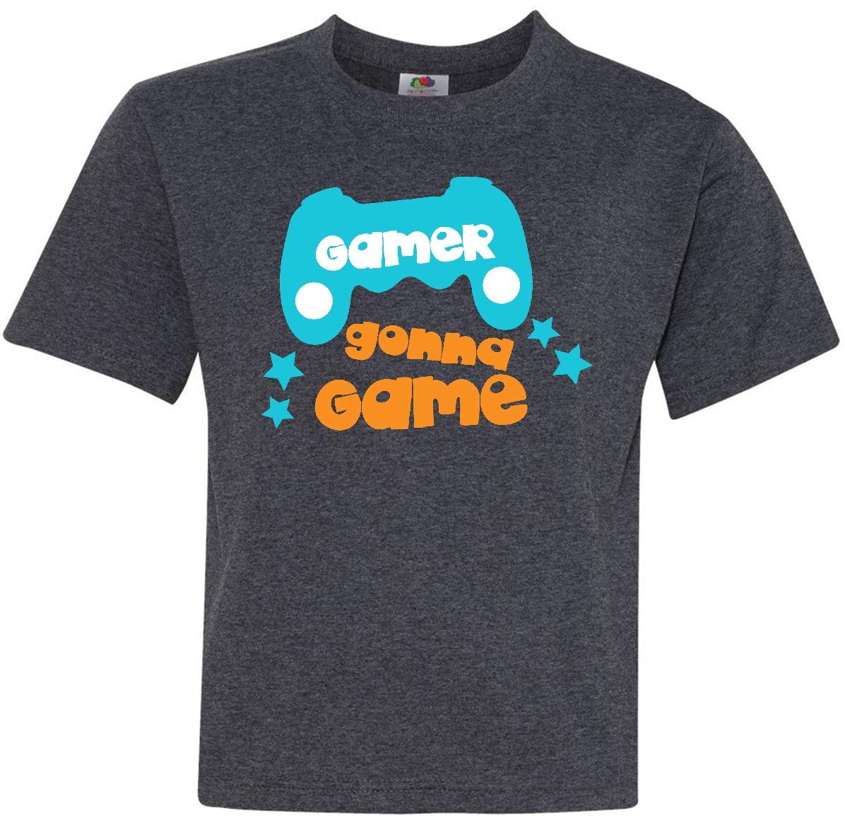 Inktastic Gamer Gonna Game T-Shirt - Video Game & Joystick Design Youth Tee for Casual Wear, Gaming Events & Everyday Fun