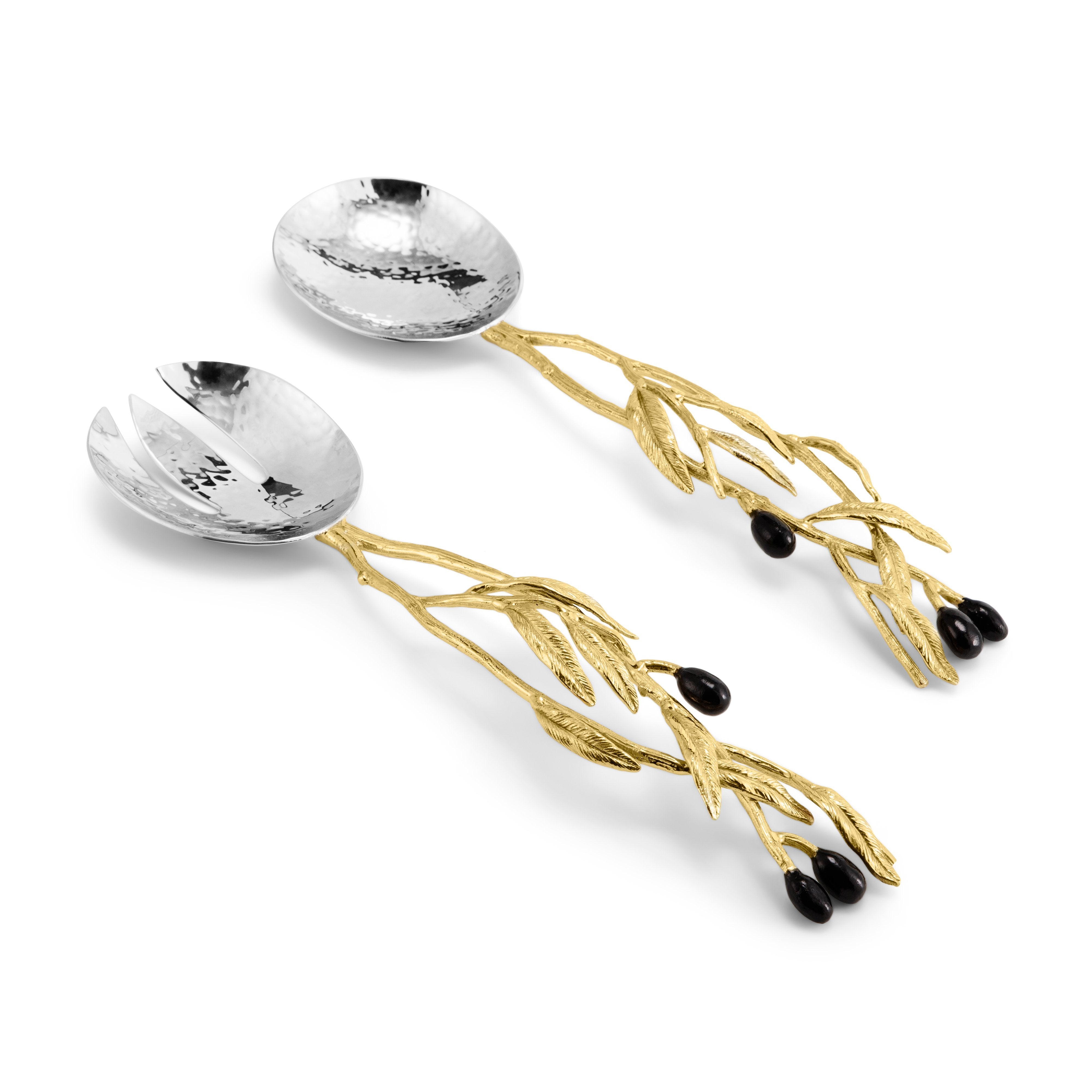 Olive Branch Serving Set - Elegant 5-Piece Wooden Appetizer Platter with Cheese Knives - Perfect for Charcuterie Boards, Wine Parties & Holiday Entertaining