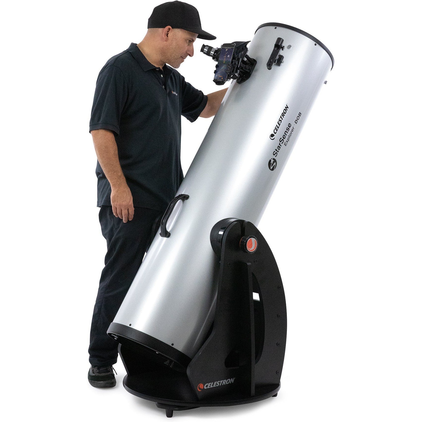 StarSense Explorer 12 Smartphone App Enabled Dobsonian Telescope - Stargazing for Beginners & Astronomy Enthusiasts - Perfect for Backyard Observation & Night Sky Exploration