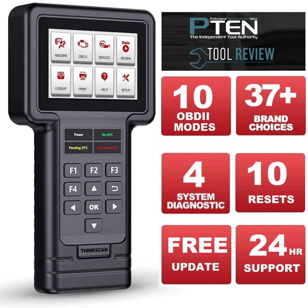 THINKSCAN 660 Professional OBD2 Scanner - Automotive Diagnostic Tool for Engine, Transmission, ABS & Airbag Code Reset | Car Repair & Maintenance | Compatible with Most Vehicles