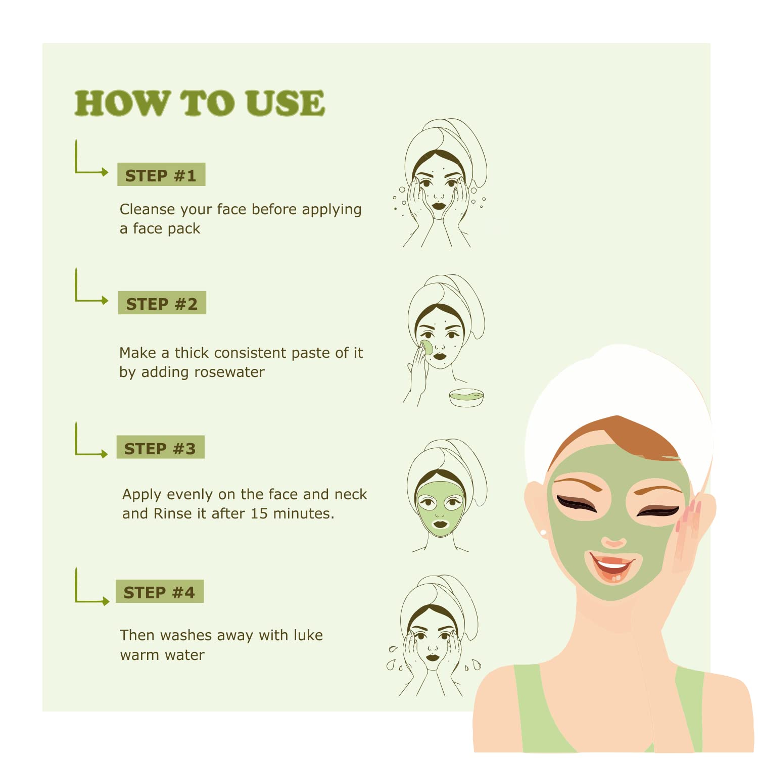Kimayra Premium Rose Water Facial Mist with Aloe Vera & Cucumber - 100ml Hydrating Face Spray + 75g Refreshing Skin Pack Powder | Natural Skincare Combo for Dry, Oily & Sensitive Skin | Daily Hydration, Post-Workout Refresh & Spa Day Essential