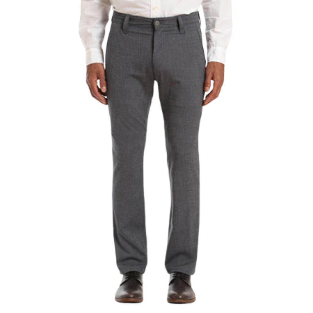 Heritage Men's Straight Leg Navy Summer Melange Pants - Comfortable & Stylish Casual Trousers for Work, Travel & Everyday Wear