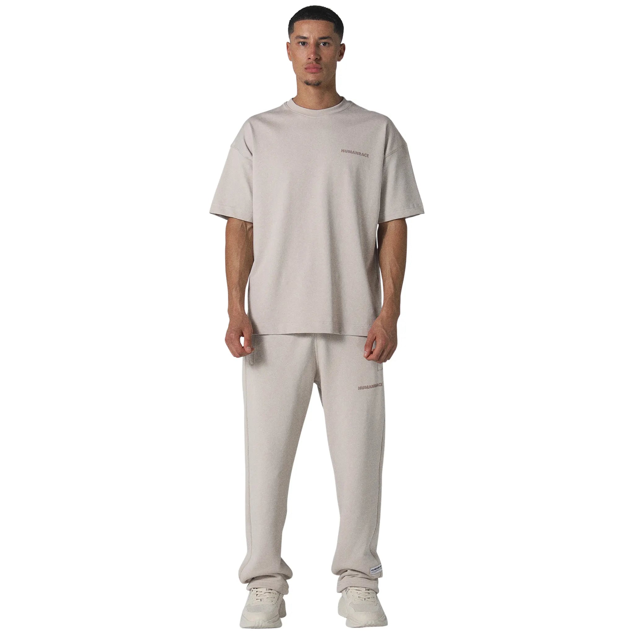 Human Race Mars Straight Leg Deep Taupe Sweatpants for Men - Comfortable Joggers with Elastic Waistband | Perfect for Gym, Lounge & Casual Wear