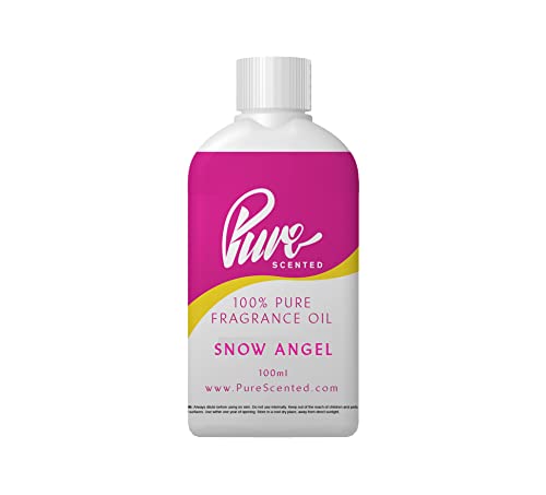 Snow Angel Fragrance Oil - 100ml Premium Scent for Candles, Wax Melts, Soap Making & Aromatherapy | Perfect for Home, Spa & DIY Projects