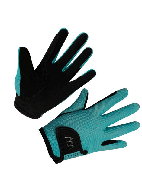 Woofwear Young Rider Pro Glove - Breathable Equestrian Riding Gloves for Kids & Teens - Perfect for Horseback Riding, Training & Competition