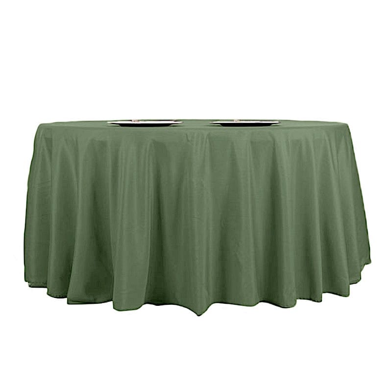 108 Polyester Round Tablecloth for Wedding, Party & Events - Elegant & Durable Table Linens for Dining, Banquet & Home Decor