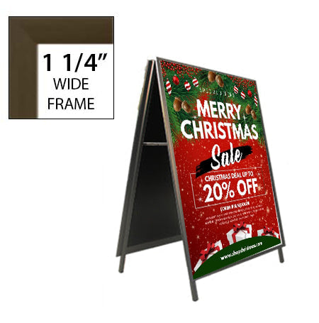 18x36 A-Frame Sign Holder - 1 1/4