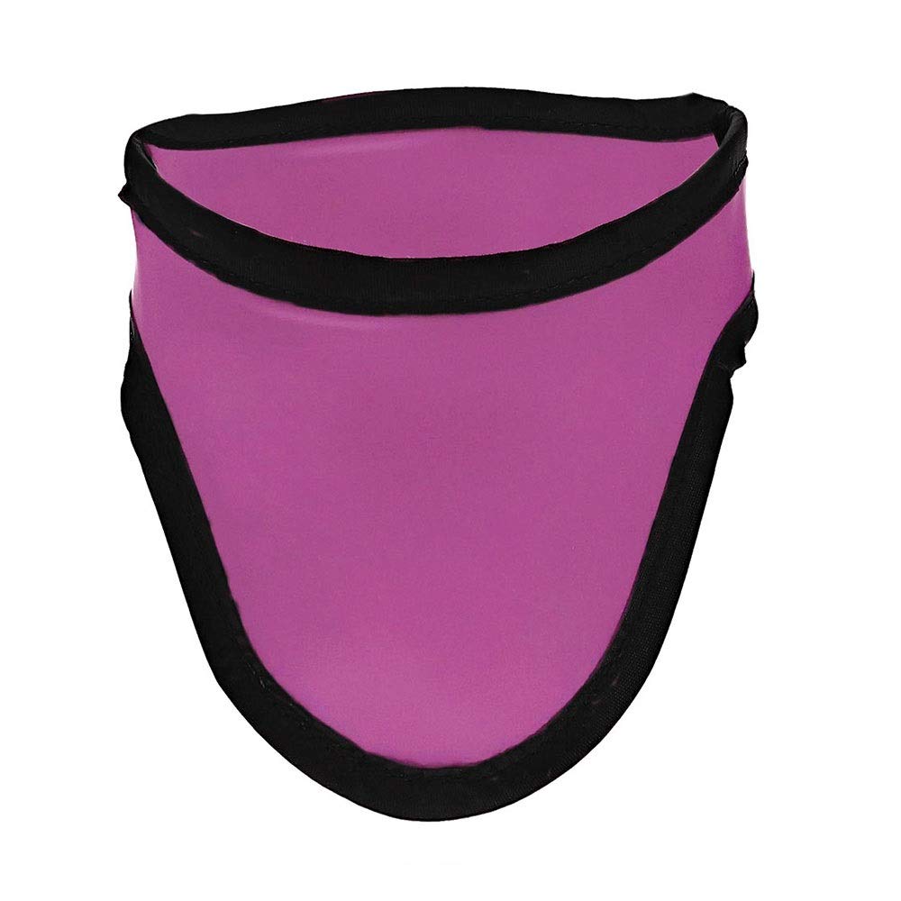 Pink PVC Thyroid Shield/Collar - .50mm PB Lightweight Radiation Protection for X-Ray, CT Scan & Dental Procedures - Easy to Clean & Comfortable for Medical Use