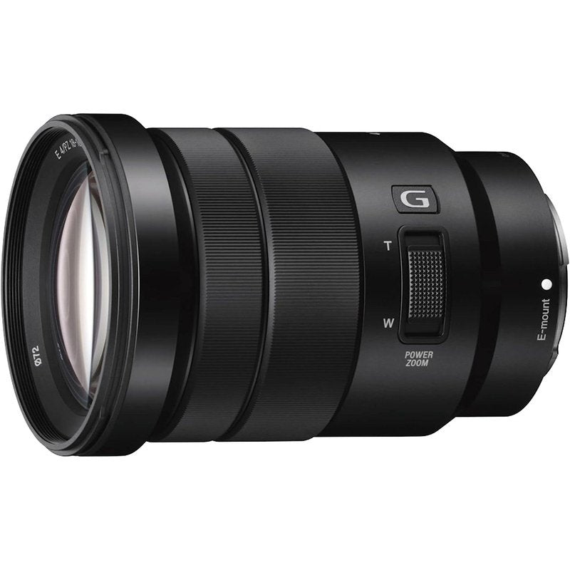 Sony E PZ 18-105mm F4 G OSS Lens for Sony E-Mount Cameras - Black | Perfect for Vlogging, Travel & Professional Videography
