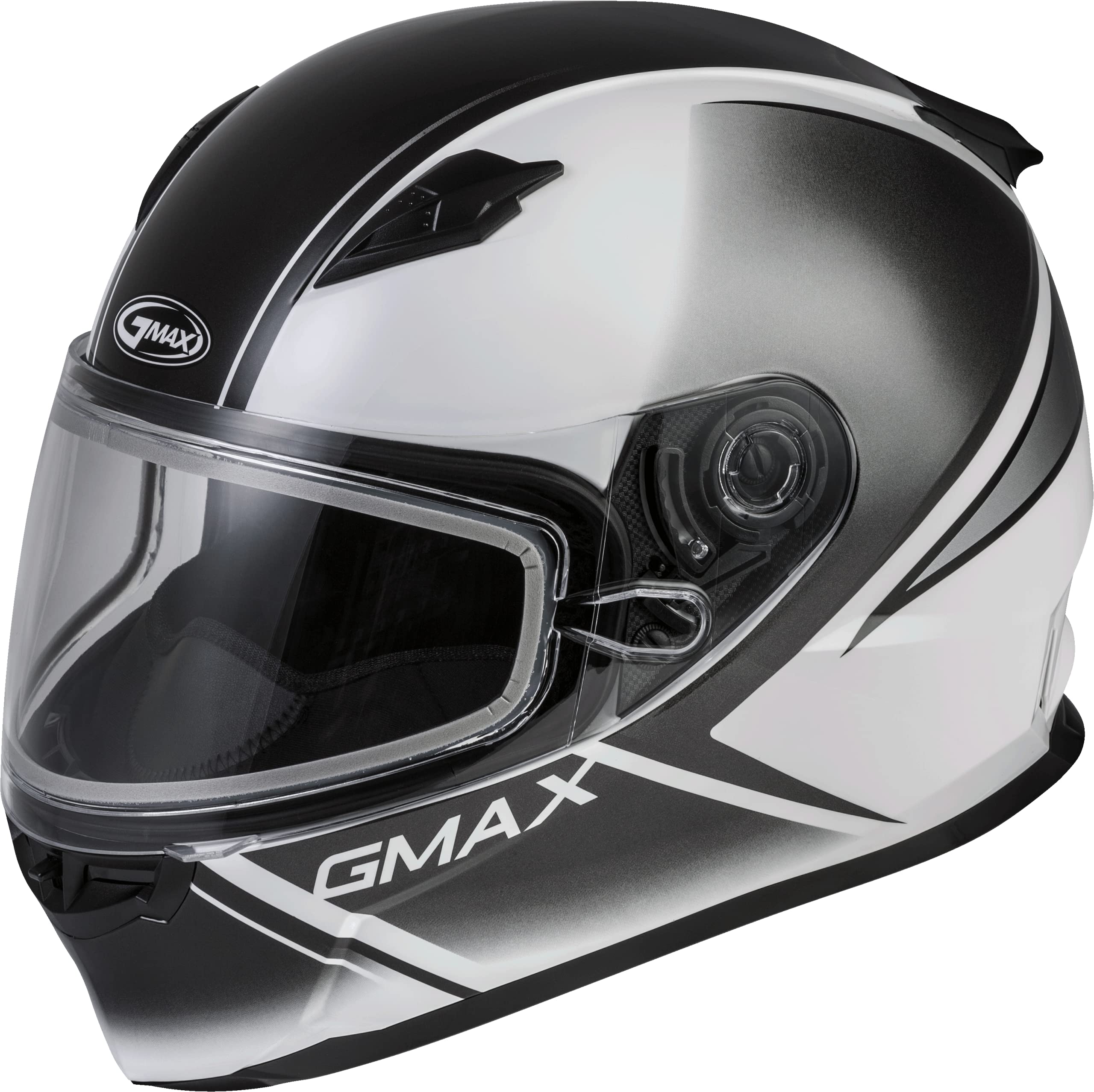 FF-49S Full-Face Hail & Snow Helmet for Skiing & Snowboarding - White/Black - Large (LG) - Perfect for Winter Sports & Extreme Weather Protection