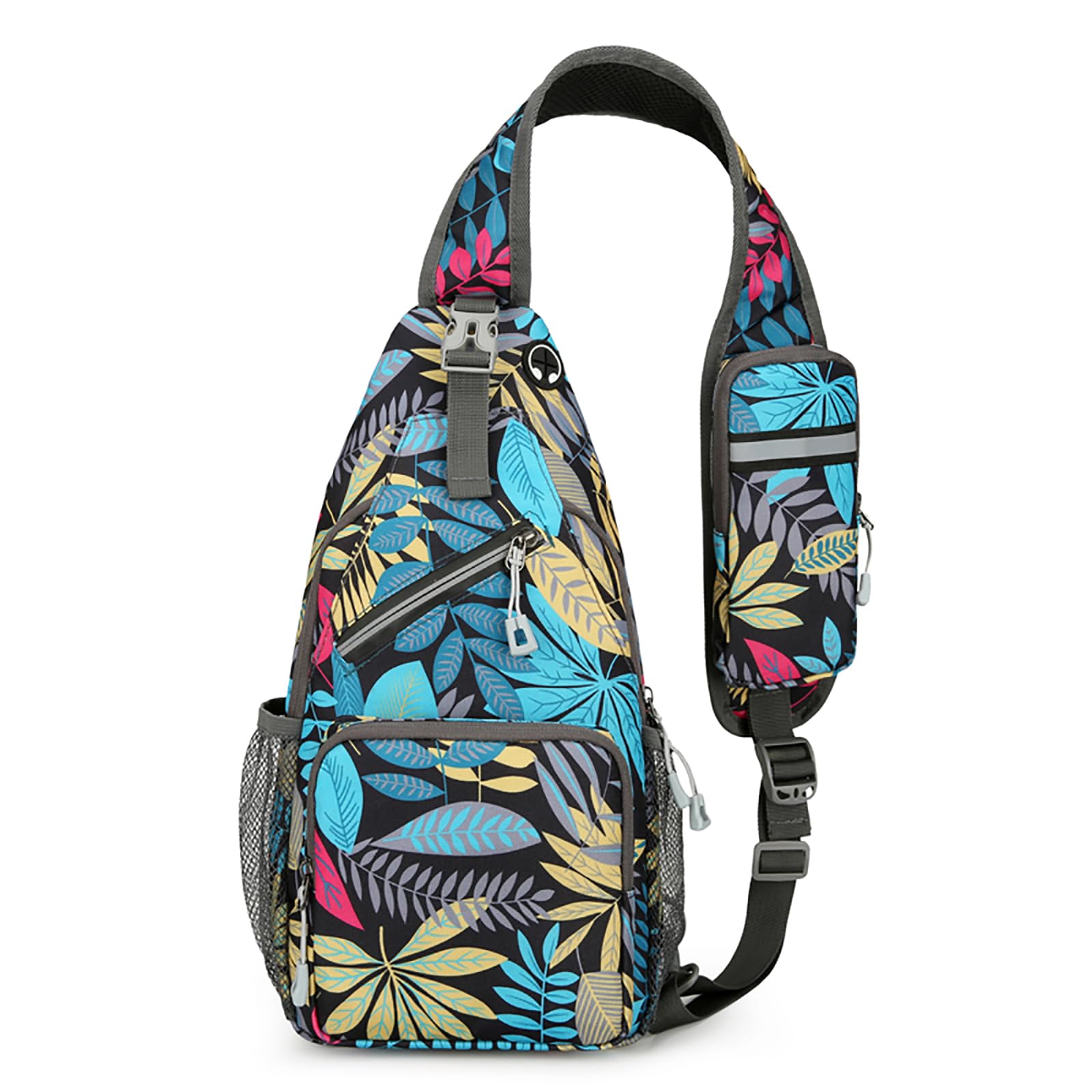 Men's Crossbody Sling Bag - Lightweight Chest Backpack for Travel, Hiking, Sports & Daily Use | Water-Resistant Daypack for Gym, Commuting & Outdoor Adventures