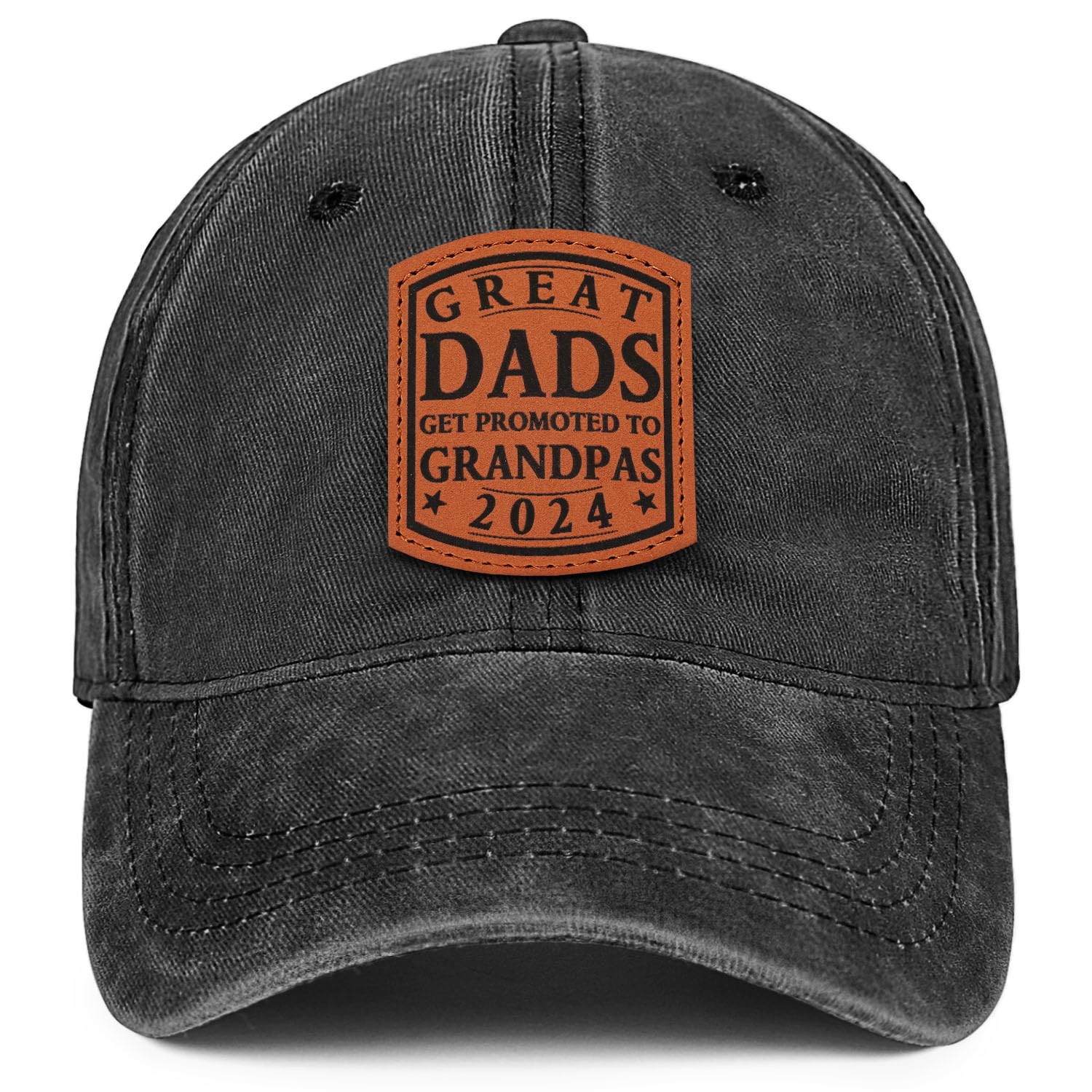 2024 New Dad Hat - Best Promoted Gift for Grandpa & Dad - Father's Day, Christmas, Thanksgiving Presents - Casual & Sporty Unisex Baseball Cap for Outdoor Activities