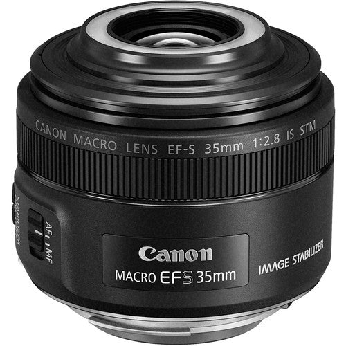 Canon EF-S 35mm f/2.8 Macro IS STM Lens for DSLR Cameras - Perfect for Close-Up Photography, Product Shots & Food Blogging
