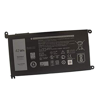 Original Dell Inspiron P93G001 42Wh 11.4V Laptop Battery Replacement - Compatible with Inspiron 15 3000/5000 Series, Long-Lasting Power for Work & Study (Model WDX0R) - Perfect for Business, School & Travel Use