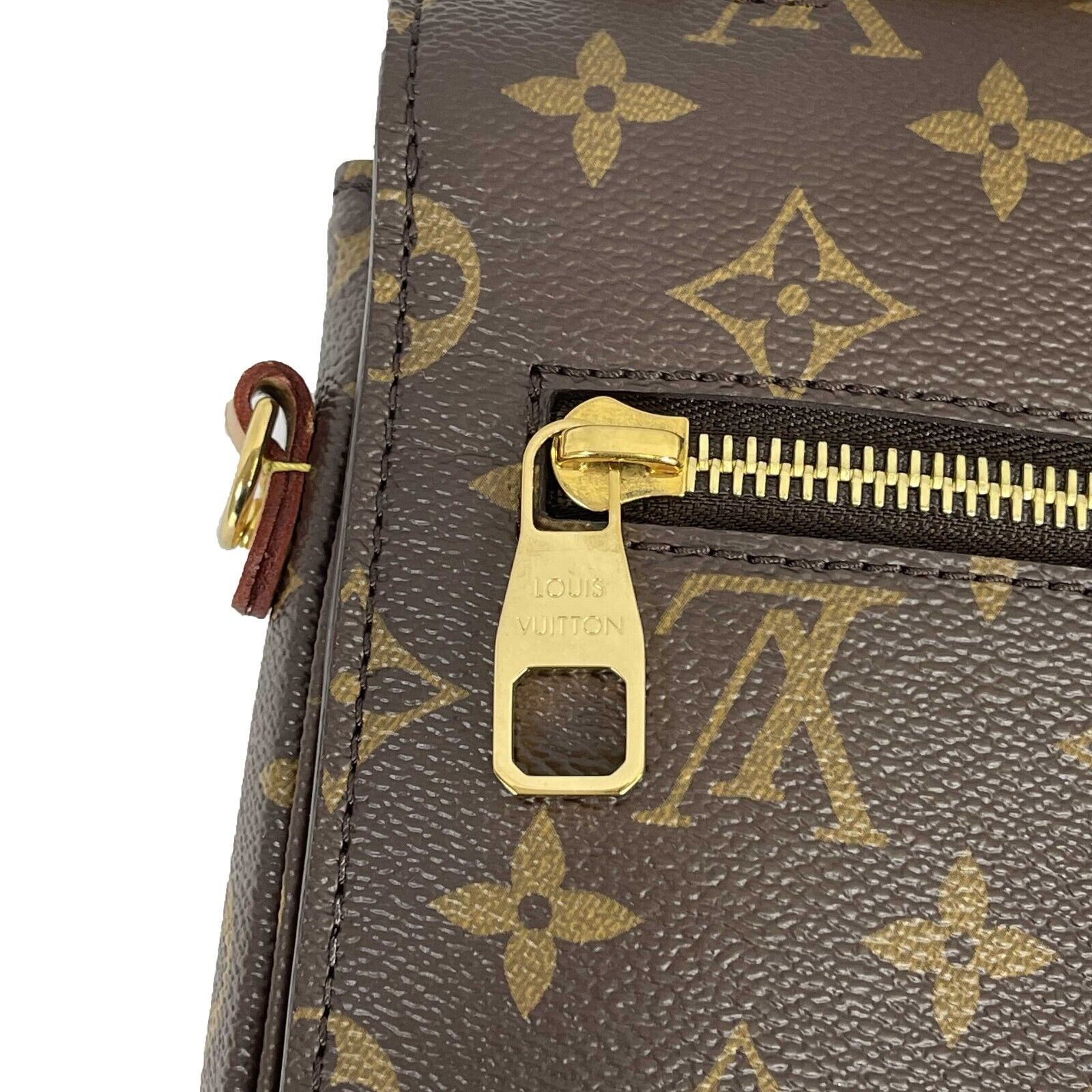 Authentic Louis Vuitton Pochette Métis Handbag - Brown Monogram Canvas with Top Handle & Crossbody Strap | Luxury Shoulder Bag for Women, Perfect for Work, Travel & Evening Events