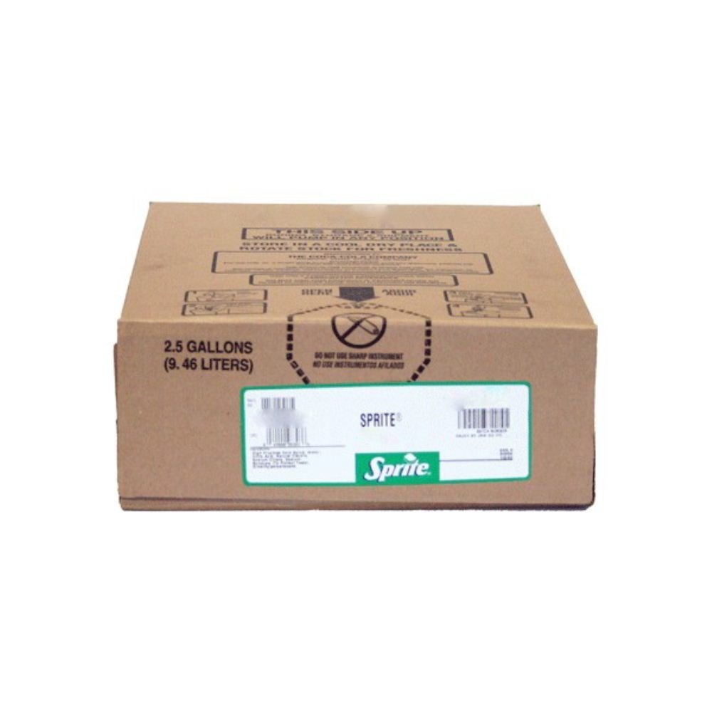 Sprite Soda Syrup 2.5 Gallon Bag-in-Box (BIB) - Refill for SodaStream Machines - Perfect for Restaurants, Cafes & Home Carbonation