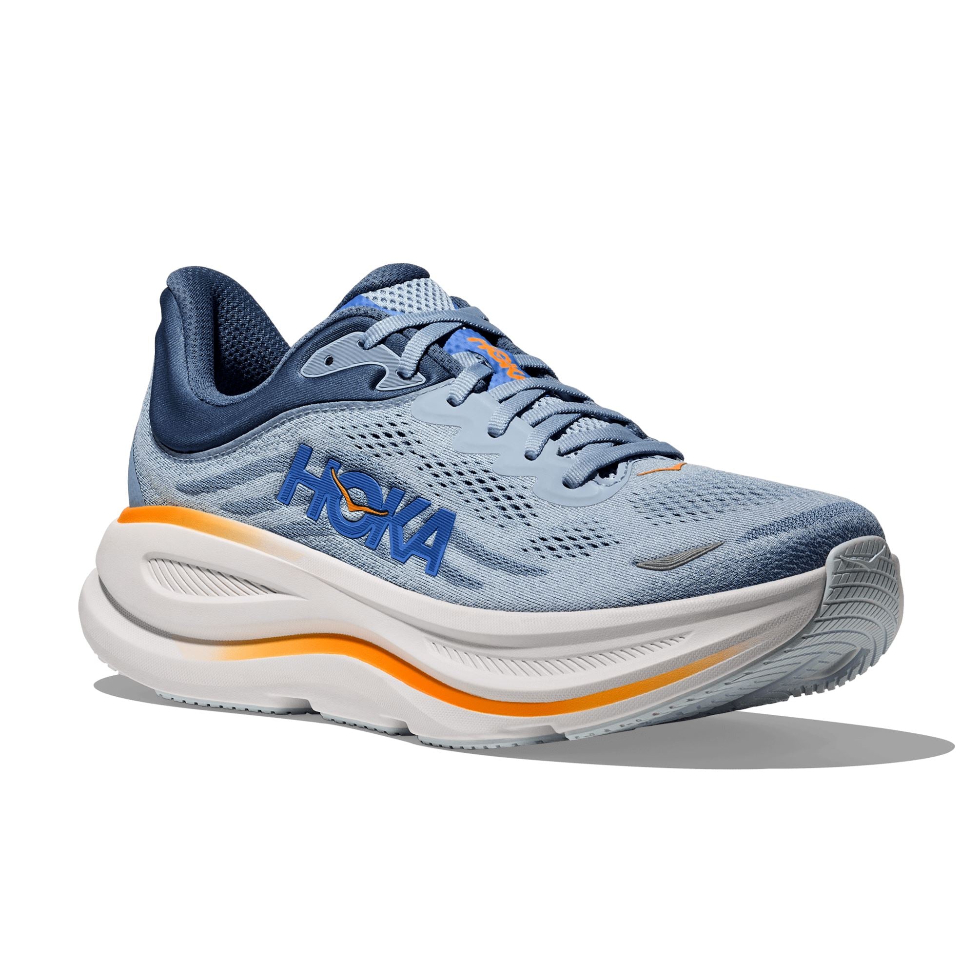 HOKA Bondi 9 Men's Running Shoes - Wide & X-Wide Fit for Maximum Comfort | Perfect for Long-Distance Running, Walking & Everyday Wear