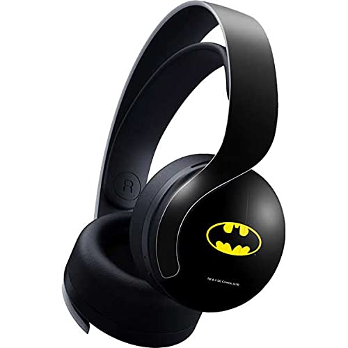 Official DC Comics Batman 1989 Movie Logo PS5 Pulse 3D Wireless Headset Skin - Custom Decal Sticker for Gaming Accessories | Perfect for PS5 Gamers & Batman Fans