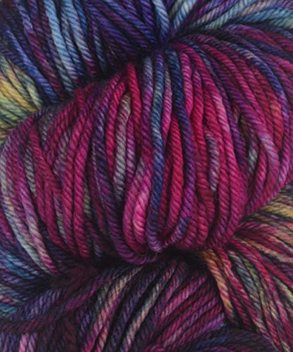Reds, Blues, Purples, Pinks, Sometimes Green and Yellow