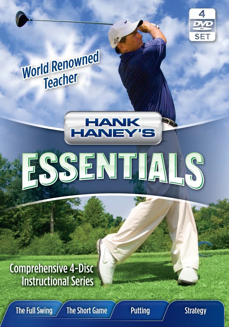 Hank Haney Golf Training Aids 4-Pack - Premium Golf Swing Trainer Set for Beginners & Pros | Improve Accuracy, Distance & Swing Mechanics | Driving Range & Home Practice