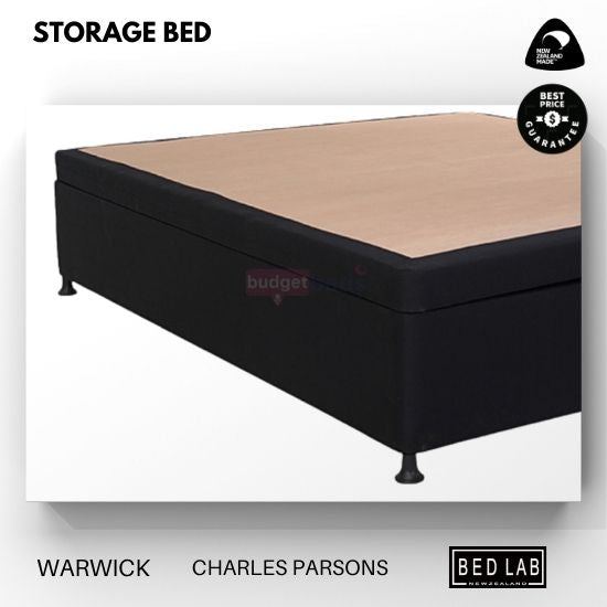 Premium Quality NZ Made Storage Bed Base with Hinges - Single Size for Small Bedrooms & Space-Saving Solutions