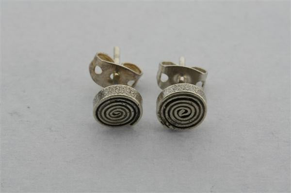 Mini Coil Stud Earrings - Pure 925 Sterling Silver Hypoallergenic Jewelry for Sensitive Ears | Perfect for Daily Wear, Gifts & Special Occasions