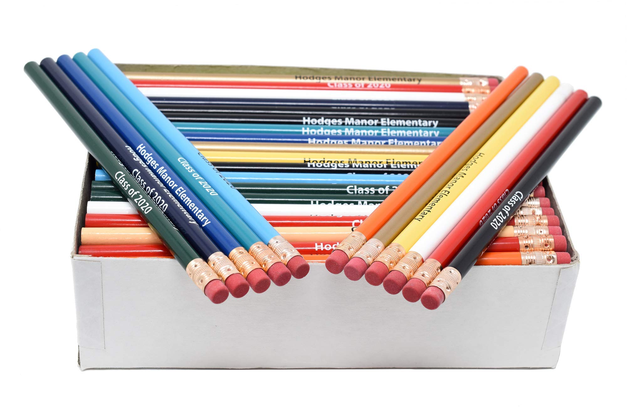 Custom Printed Round Pencils - Bulk 1000 Pcs for Promotional Giveaways, Branding & Office Supplies - Perfect for Trade Shows, School Events & Corporate Gifts