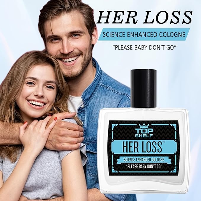 Her Loss Cologne for Men 3.3oz (100ml) - Pheromone Perfume Spray with Hypnosis 2.0 Technology | Science Enhanced Fragrance for Confidence & Attraction | Perfect for Dates, Nightlife & Special Occasions